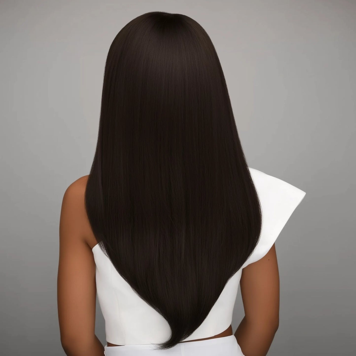 FEME 2 - in - 1 Halbperücke & Ponytail – Nadia - UREMBO Beauty