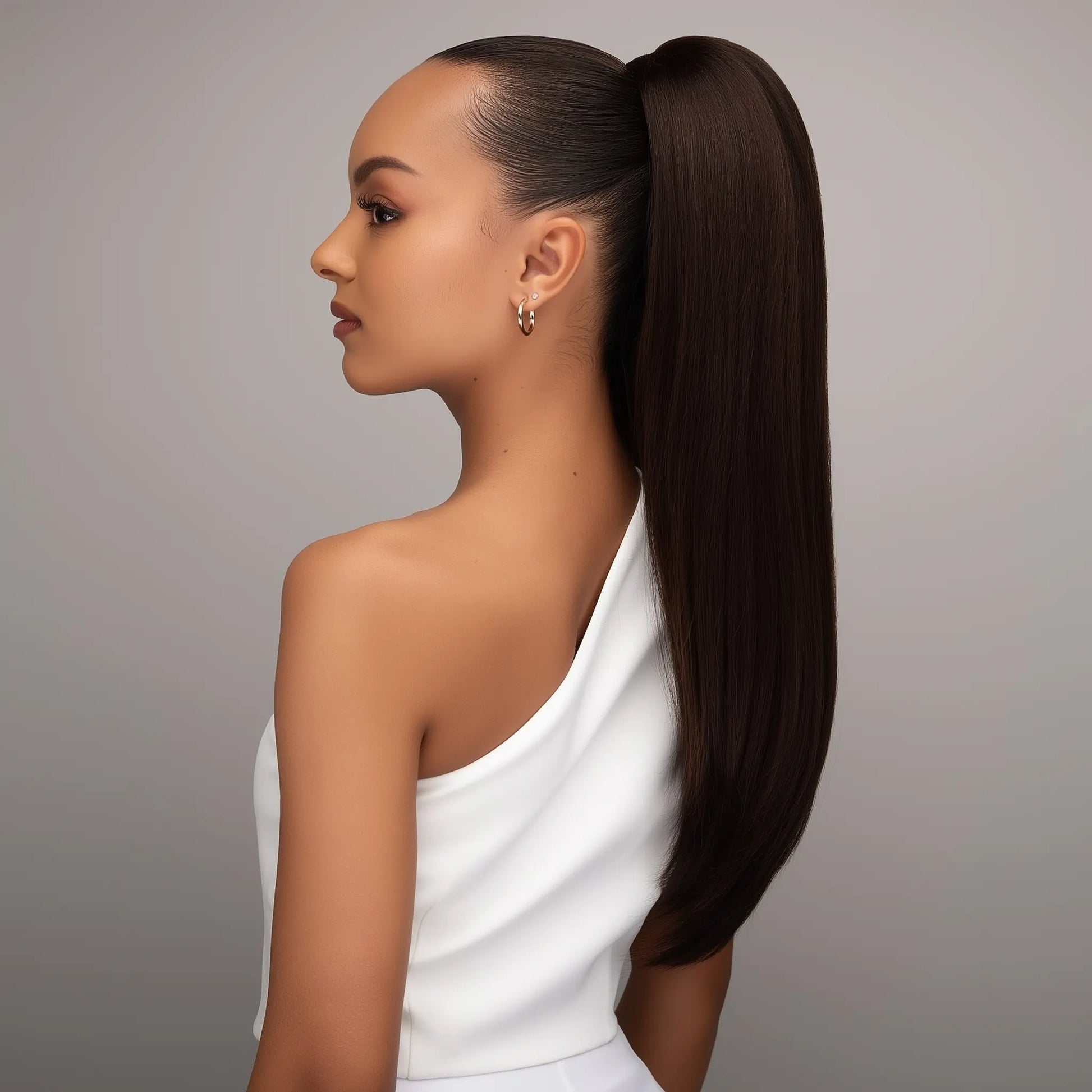 FEME 2 - in - 1 Halbperücke & Ponytail – Nadia - UREMBO Beauty