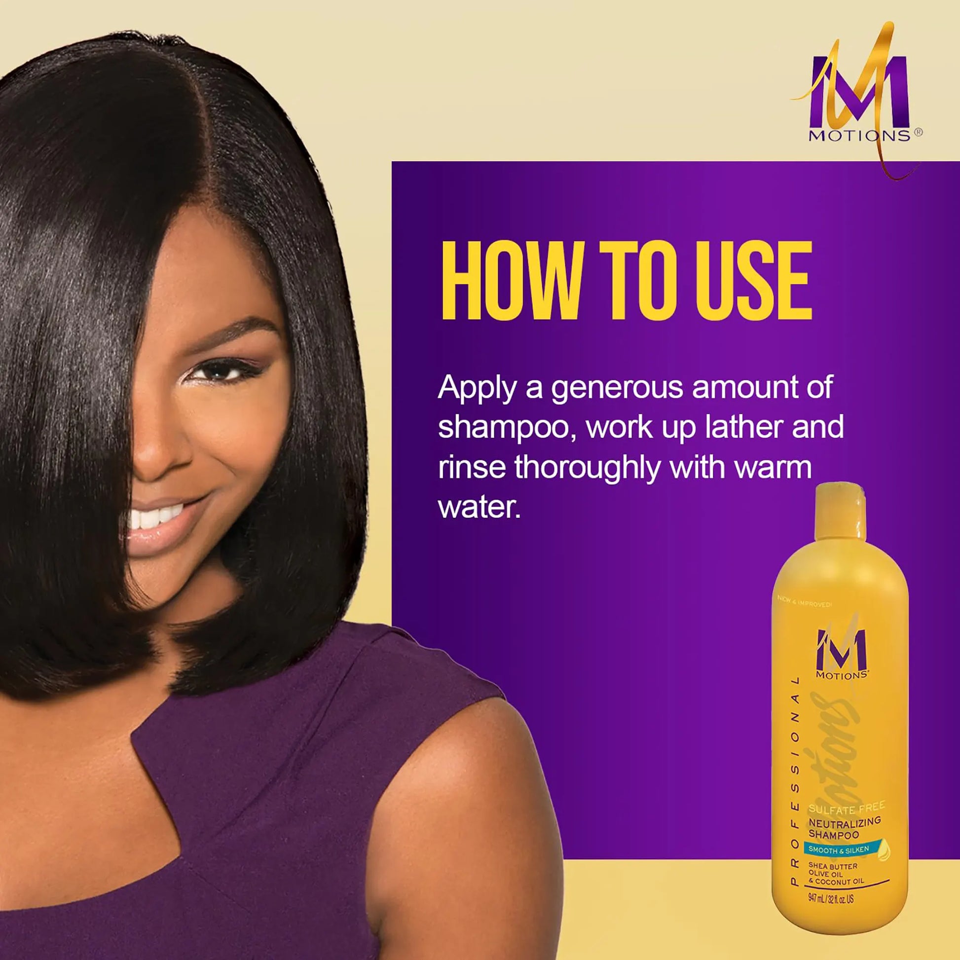 Motions Professional Sulfate Free Neutralizing Shampoo 947ml - UREMBO Beauty