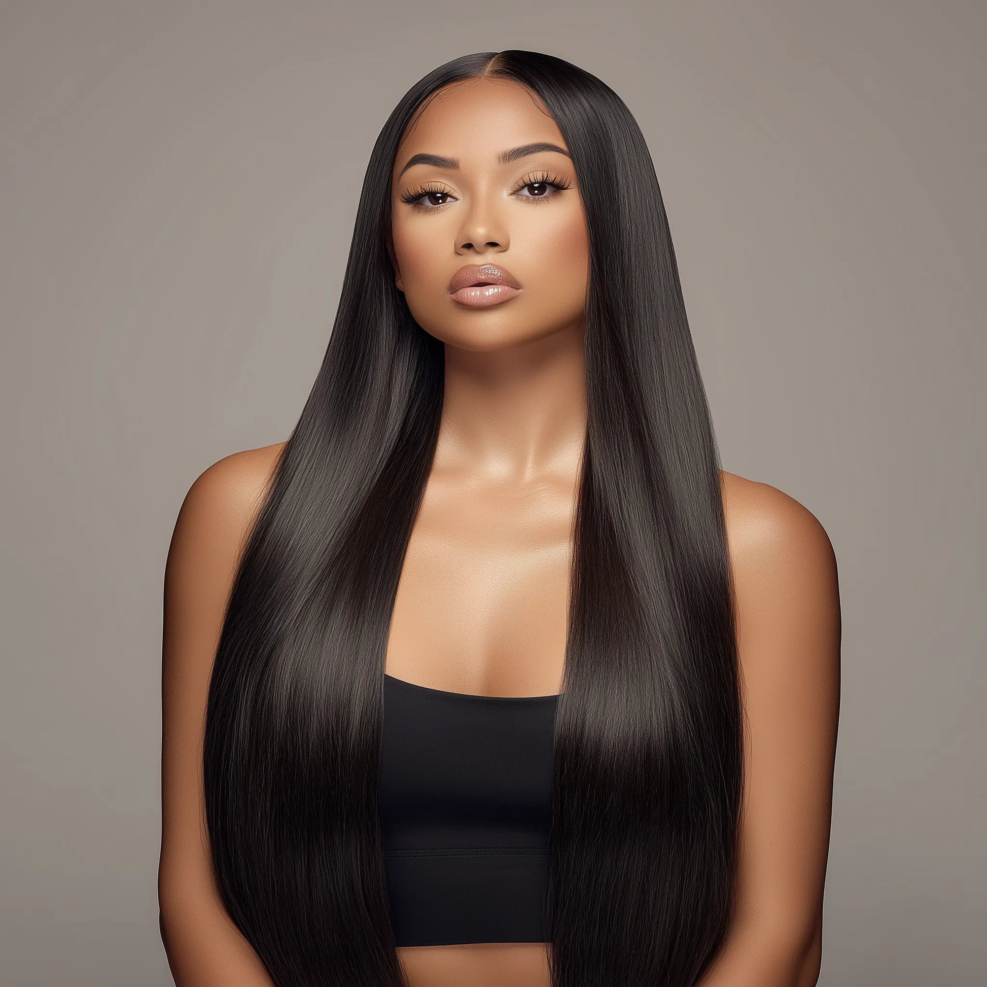 UREMBO Straight 13x4 Frontlace Wig – Echthaarperücke - UREMBO Beauty
