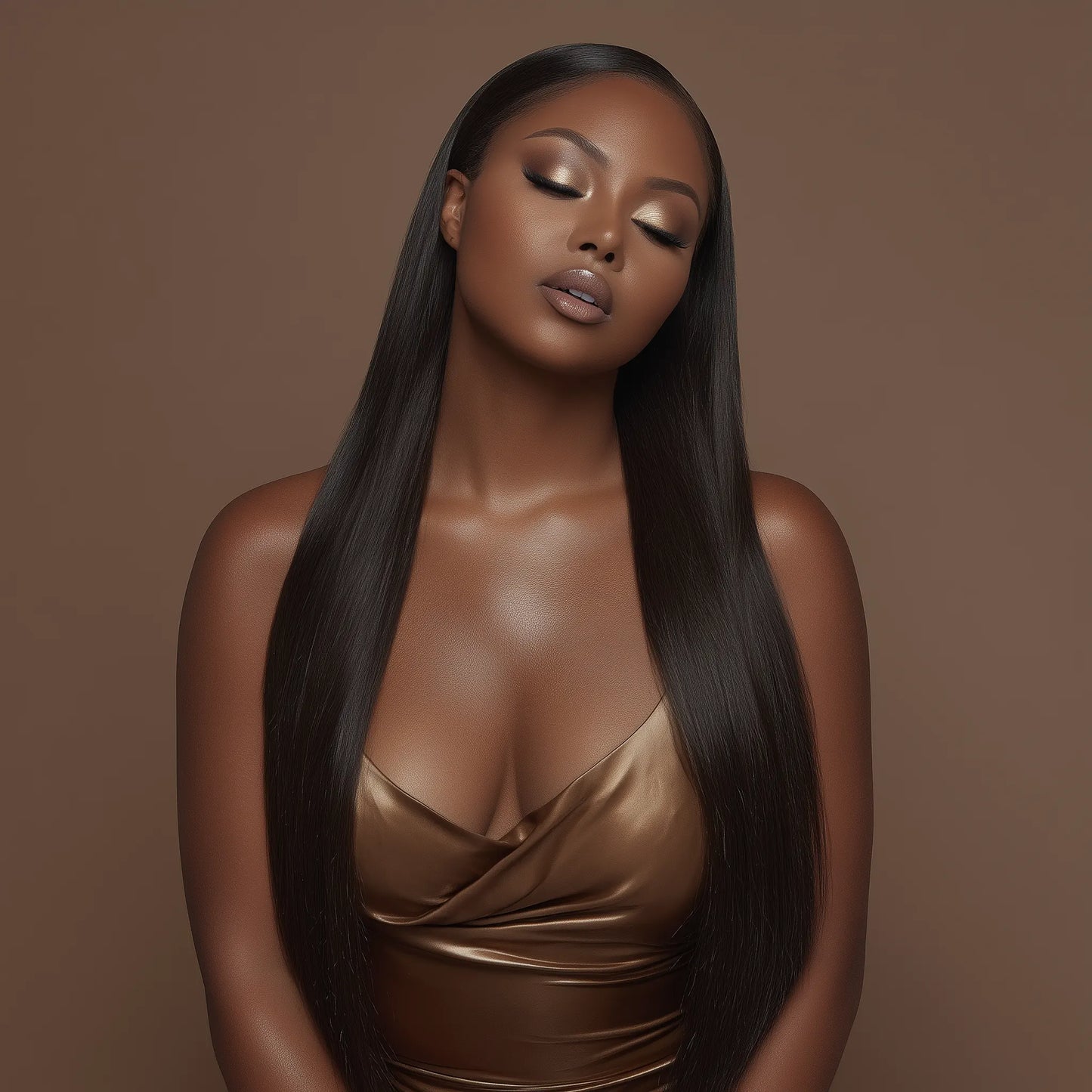 UREMBO Straight Weft Extensions – Echthaar Weave Tresse 100g - UREMBO Beauty